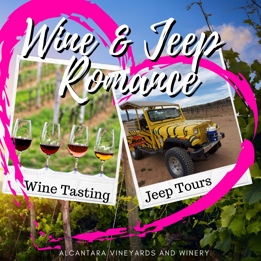 jeep and wine