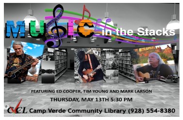 Music in the Stacks flyer