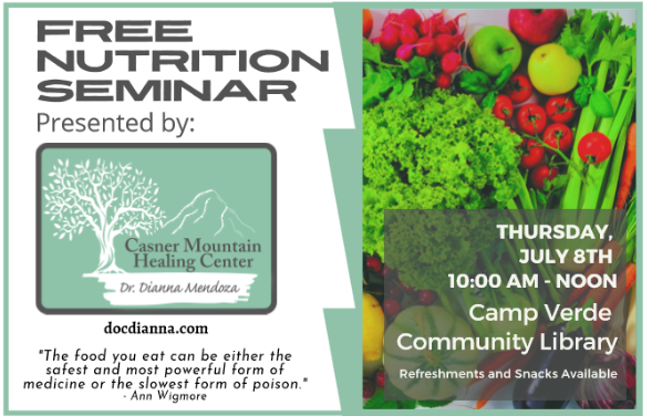 Nutrition Seminar flyer