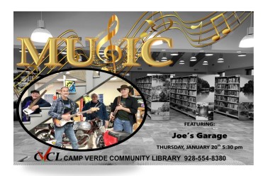 Joe's Garage flyer