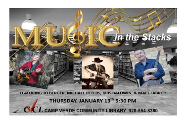 Music in the Stacks Jan 13 2022