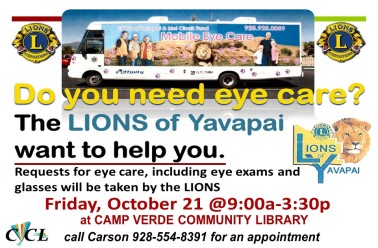 Lions eye clinic 2022 flyer