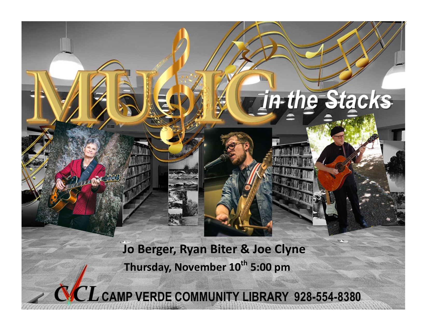 Music in the Stacks November 10, 2022