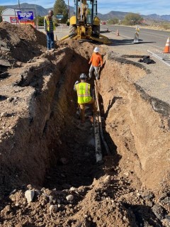 water main break