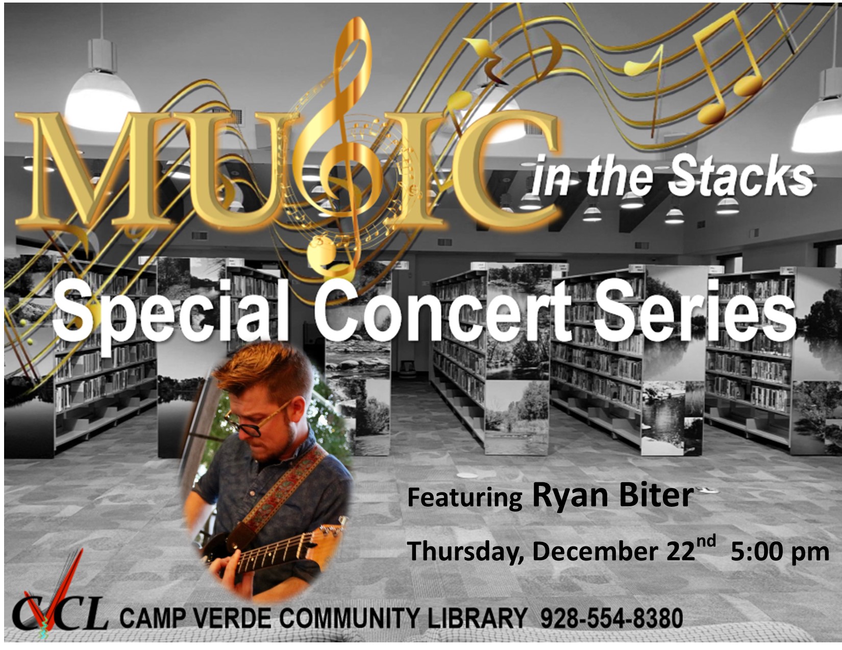 Music in the Stacks Concert Series December 2022