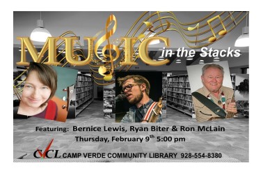 Music in the Stacks February 9th 2023