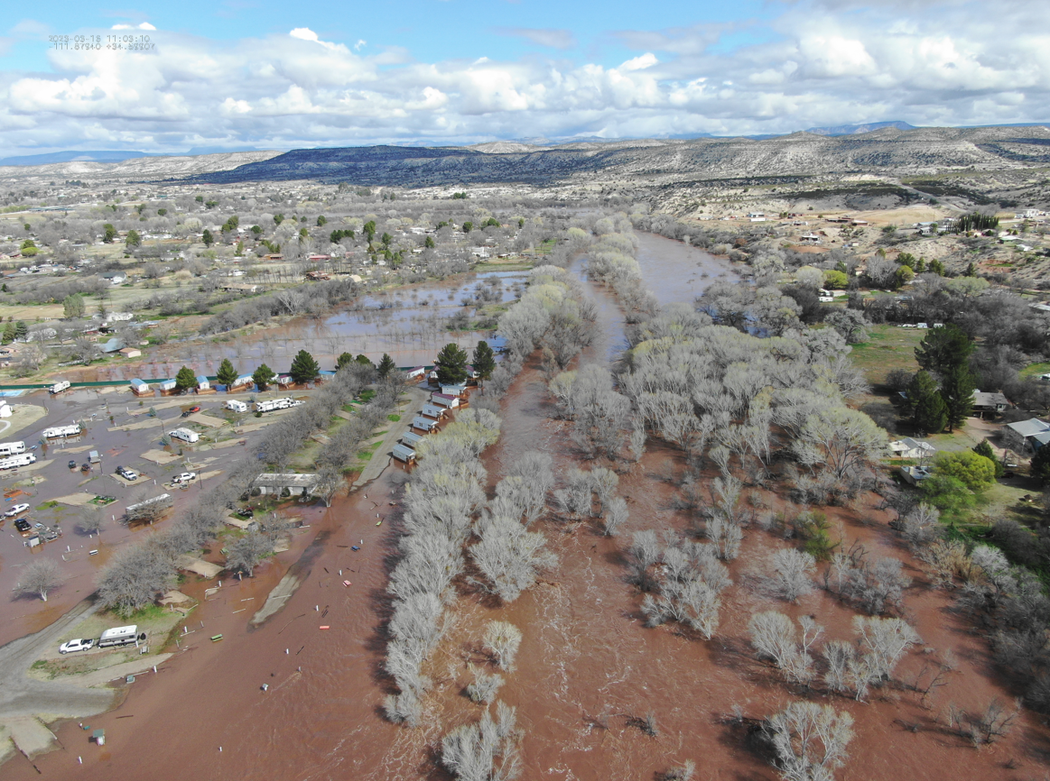 photo of flood - Verde River RV Resort