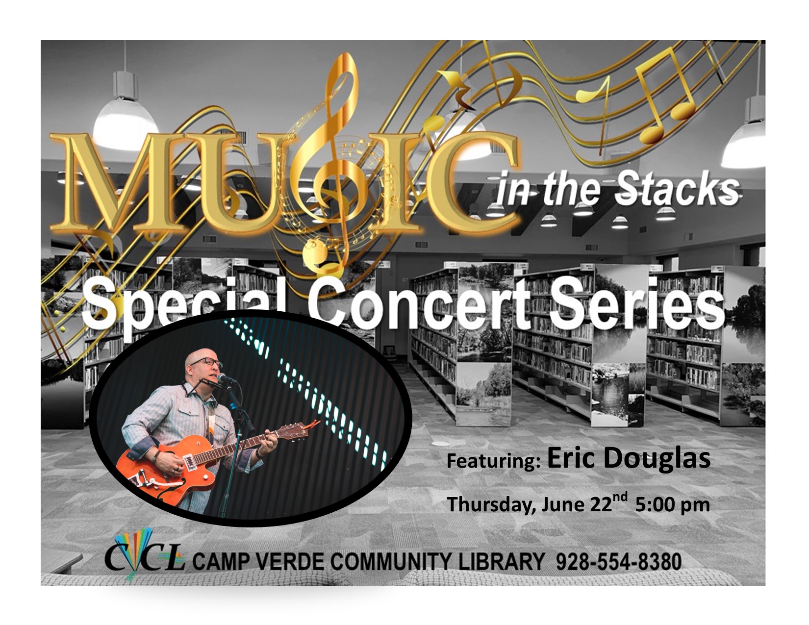 Concert Series Eric Douglas June 22