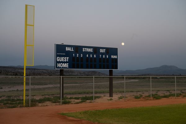 sports complex scoreboard