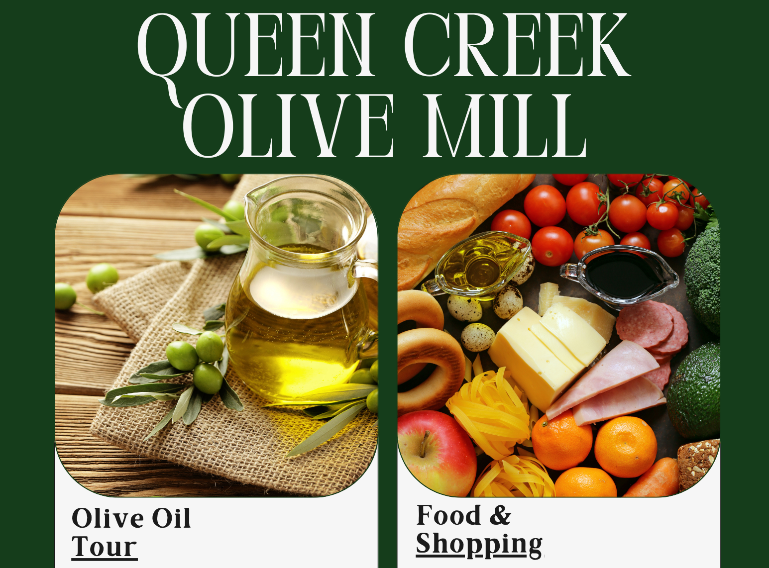 Queen Creek Olive Mill Flyer 2024